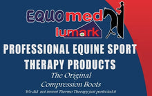 Load image into Gallery viewer, Equomed Lumark Magnetic Memory Foam Tendon Boot